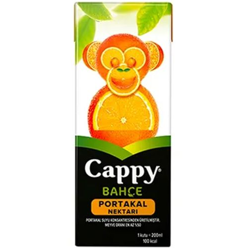 Cappy Portakal Nektarı 200 Ml