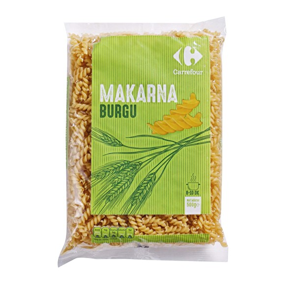Carrefour Burgu Makarna 500 Gr