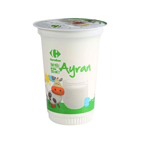 Carrefour Tam Yağlı Ayran 200 Ml