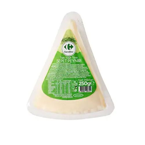 Carrefour Tam Yağlı Taze Sepet Peyniri 250 Gr