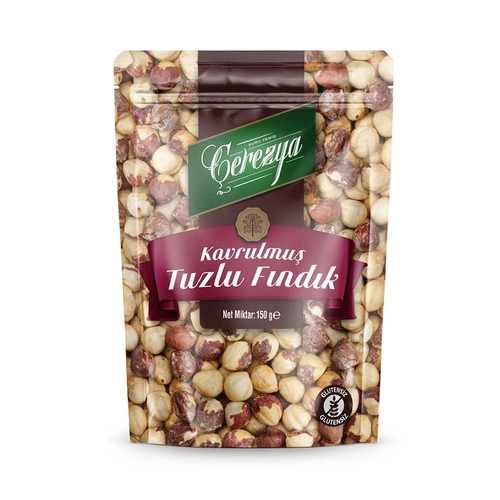 Çerezya Kuruyemiş Tuzlu Fındık 150 Gr