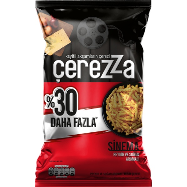 Çerezza Sinema Peynir & Soğan Parti Boy 180 Gr
