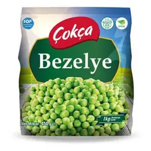 Çokça Dondurulmuş Bezelye 450 Gr