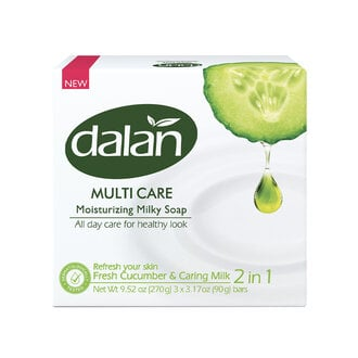 Dalan Multicare Su&Salatalık 3*90 Gr