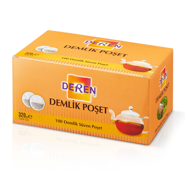 Deren Demlik Poşet Çay 100'lü 320 Gr