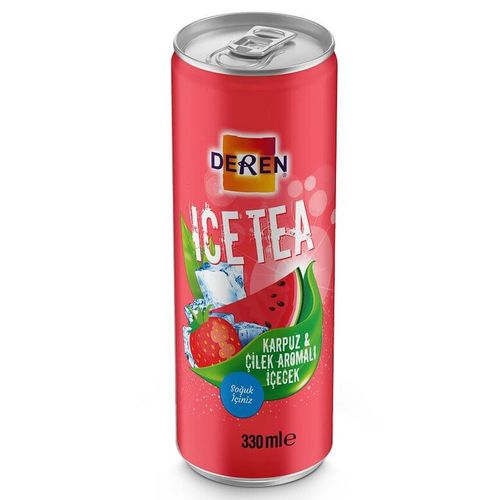 Deren Ice Tea Karpuz & Çilek 330 Ml