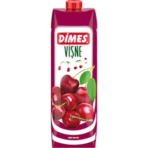 Dimes Active Vişne İçeceği 1 Lt Tetra