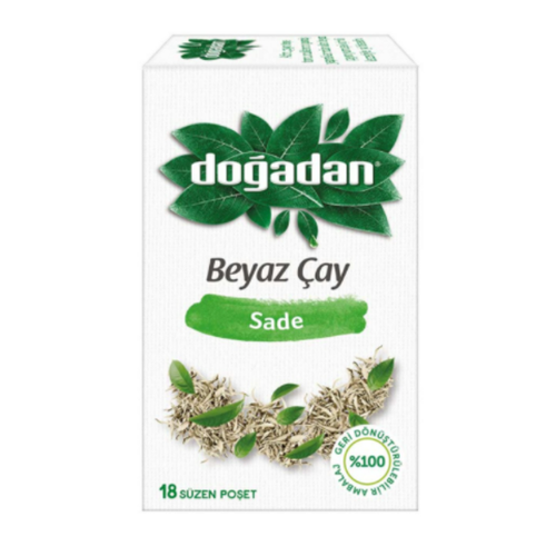 Doğadan Beyaz Çay Sade 18 Adet