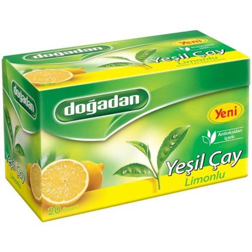 Doğadan Limonlu Yeşil Çay 20 Adet