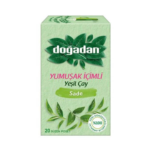 Doğadan Yeşil Çay Bardak Poşet 20'li 34 Gr