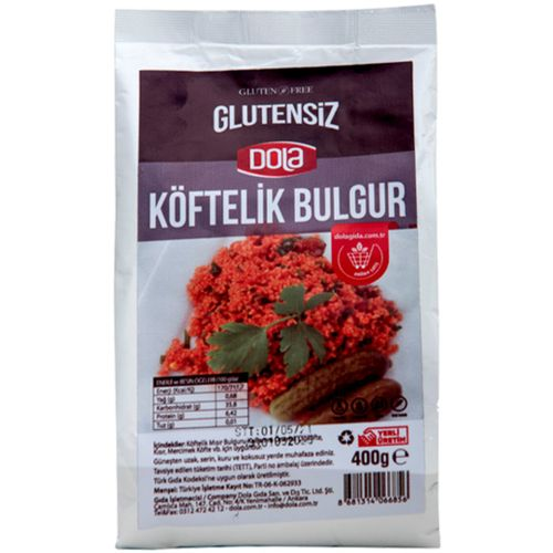 Dola Glutensiz Köftelik Bulgur 400 Gr