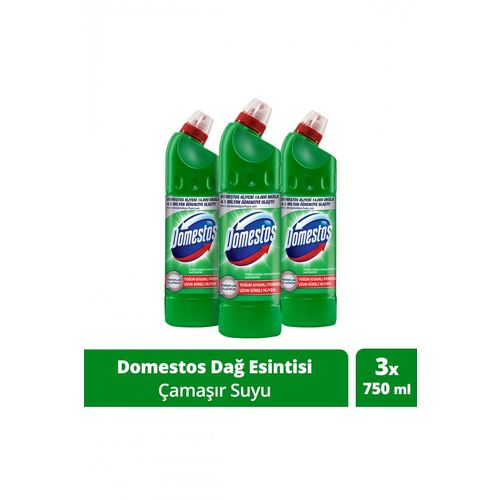Domestos Dağ Esintisi Çamaşır Suyu 3x750 Ml