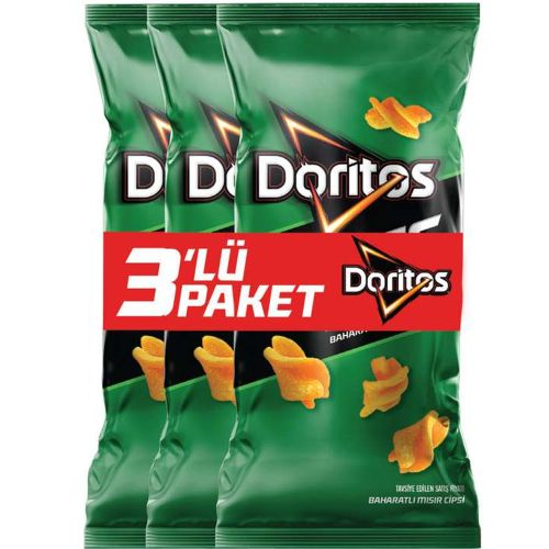 Doritos Cips Mısır Taco Shots 3 x 23 GR
