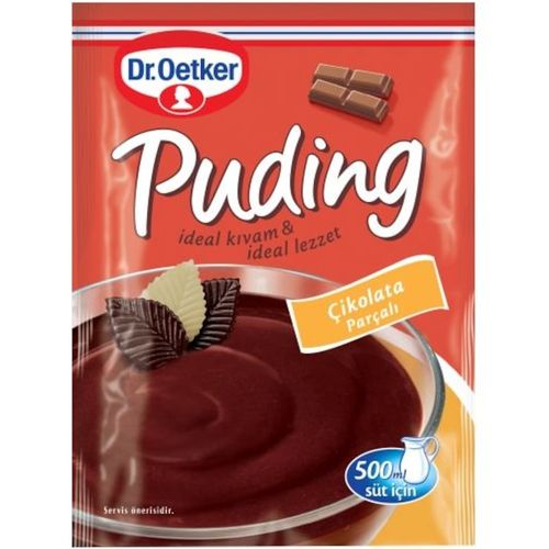 Dr. Oetker Çikolata Parçalı Puding 115 Gr