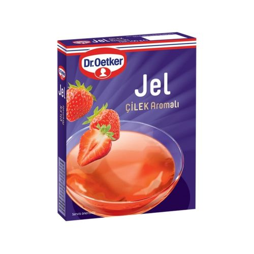 Dr. Oetker Bitkisel Jel Çilekli 100 Gr