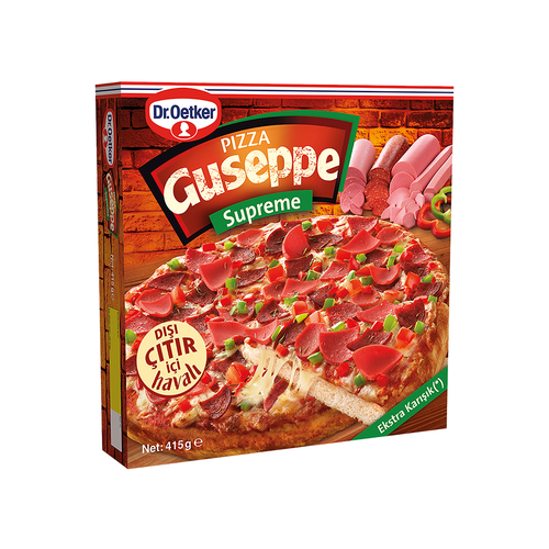 Dr. Oetker Guseppe Supreme Extra Karışık Pizza 415 Gr