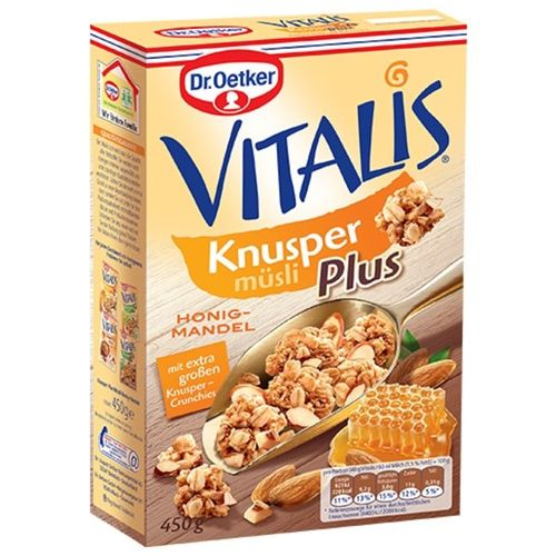 Dr. Oetker Vitalis Bal Badem 450 Gr