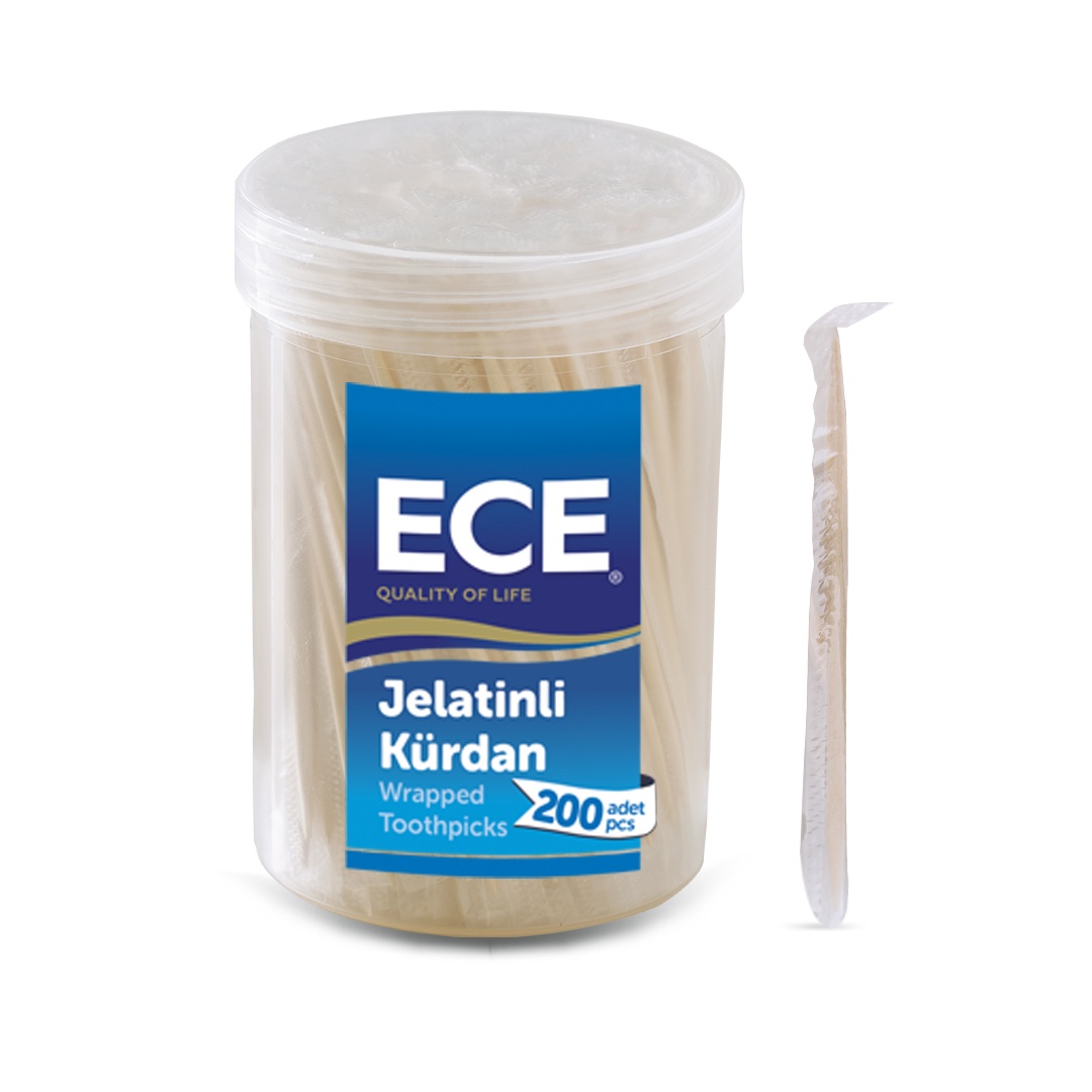 Ece Jelatinli Kürdan 200 Adet