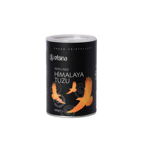 Efsına Hımalaya Tuzu (ince)sılınıdr Kutu 600g
