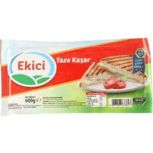 Ekici Taze Kaşar Peyniri 600 Gr