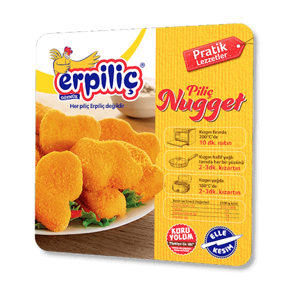 Erpiliç Piliç Nugget 300 Gr