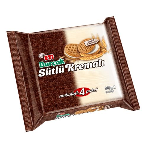 Eti Burçak Kremalı 4lü 400 Gr