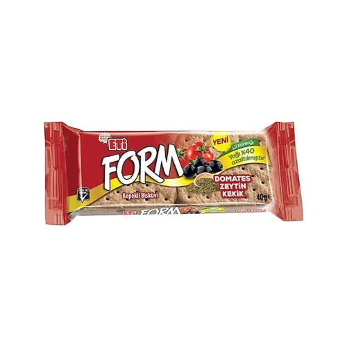 Eti Form Kepekli Domatesli Zeytinli Bisküvi 40 Gr