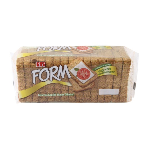 Eti Form Kızartılmış Kepekli Ekmek Dilimleri 138 Gr