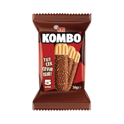 Eti Kombo Çikolata Kaplı Bisküvi 56 Gr
