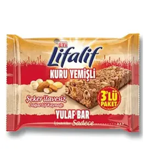Eti Lifalif Kuru Meyveli Bar 3lü 105 Gr