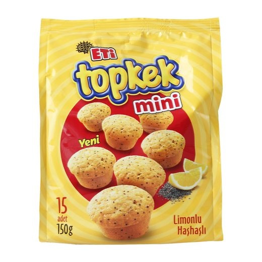 Eti Paykek Mini Limonlu Haşhaşlı Kek 150 Gr