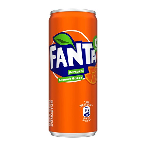 Fanta 250 Ml Kutu
