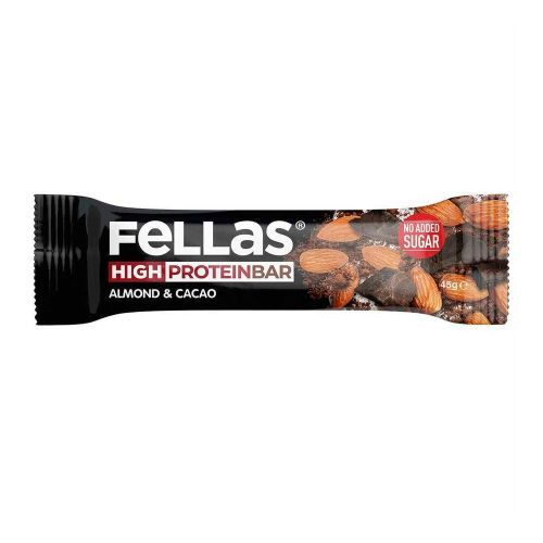 Fellas Bademli Ve Kakaolu Yüksek Protein Bar 45 Gr