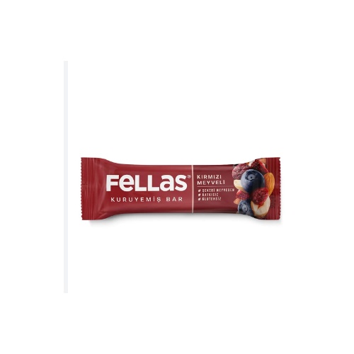 Fellas Kırmızı Meyveli Kuruyemiş Bar 30 Gr
