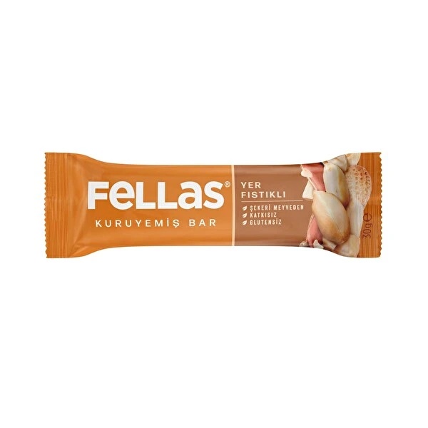 Fellas Yer Fıstıklı Kuruyemiş Bar 30 Gr