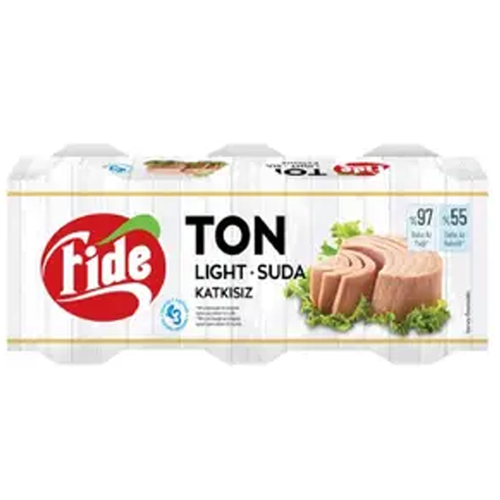 Fide Light Ton Balığı 3x80 Gr