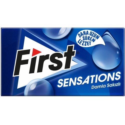 First Sensations Damla Sakızı Aromalı Sakız 27 Gr
