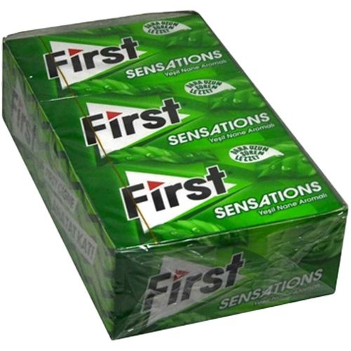 First Sensations Nane Aromalı Sakız 27 Gr