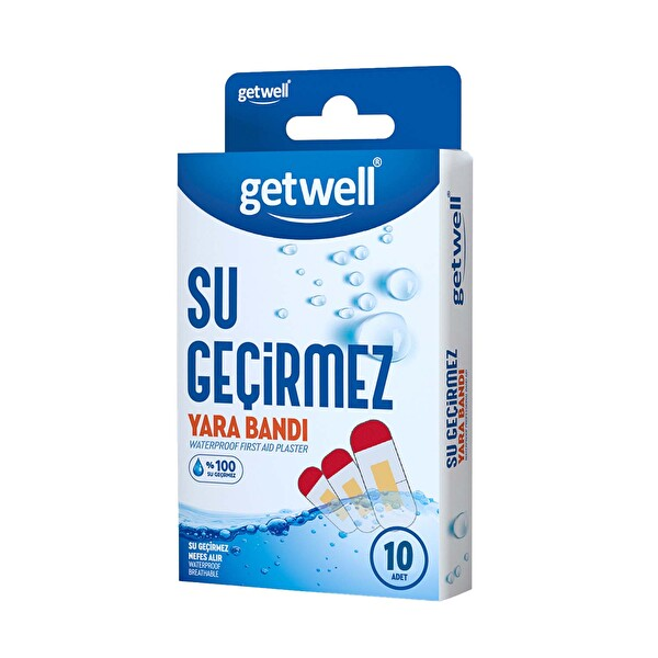 Getwell Su Geçirmez Yara Bandı 10 Adet