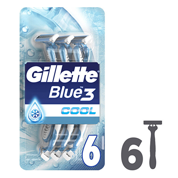 Gillette Blue3 Ice 6 Adet
