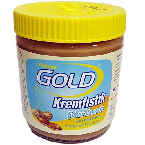 Gold Krem Fıstık Şeker İlavesiz 340 Gr