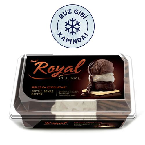 Golf Royal Gourmet Belçika Çikolatalı 850 Ml