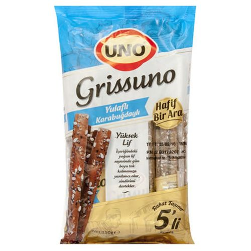 Grissuno Yulaflı Karabuğdaylı 150 Gr