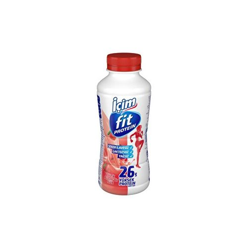 İçim Fit Protein Çilekli Laktozsuz Süt 400 Ml