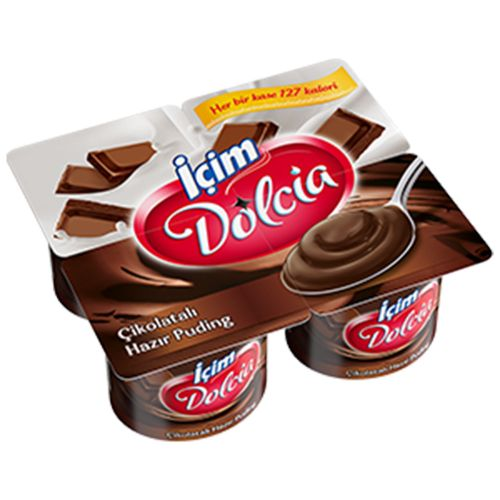 İçim Dolcia Çikolatalı Puding 4*60 Gr
