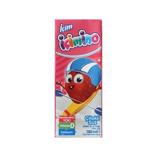 İçim İçimino Çilekli Süt 180 Ml