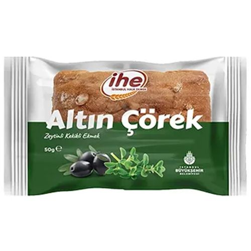 İhe Zeytinli Kekikli Altın Çörek 50 Gr
