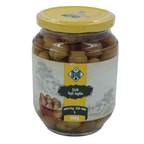 Inci Köy Kırma Çizik Zeytin 400 Gr