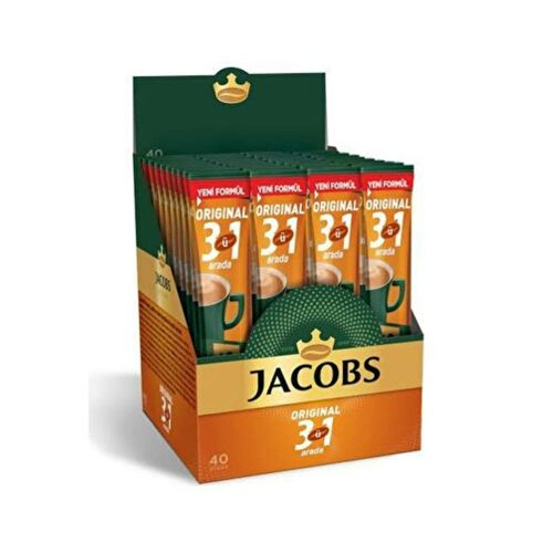 Jacobs 3'ü 1 Arada Paket 10'lu 160 Gr