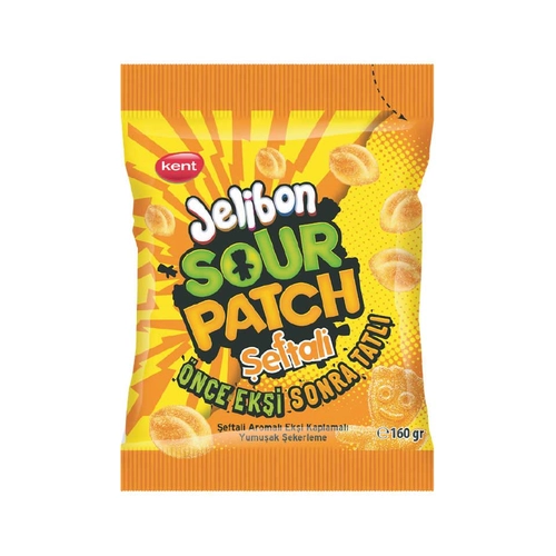Jelibon Spk Yumuşak Şeker Şeftali 160 Gr